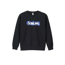 サンライン(Sunline)　SUW-17010 ホットドライスウェットシャツ L ブラック　　【釣具　釣り具】