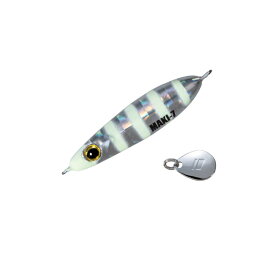メジャークラフト　MAKI-MIC10 マキジグ MICRO 10g #007 ゼブラグロー　【釣具　釣り具】