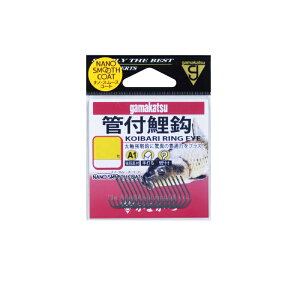 がまかつ A1 管付鯉鈎 12号 (ナノスムースコート) 【釣具 釣り具】