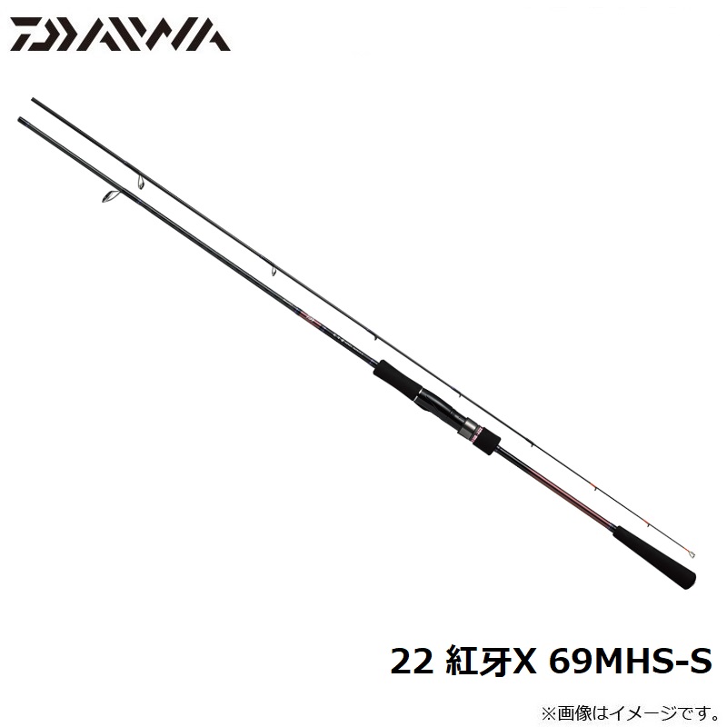 楽天市場】ダイワ(Daiwa) 22紅牙X 69MHS-S / タイラバ 鯛 ロッド