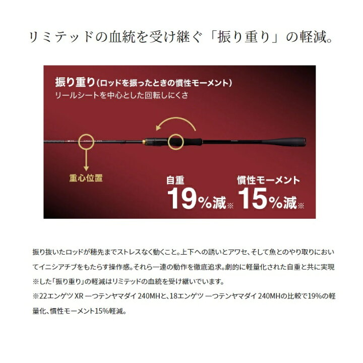 64％以上節約 シマノ 炎月XR 一つテンヤマダイ B230H-LEFT テンヤマダイ 鯛ラバ タイラバロッド 送料無料  yashima-sobaten.com