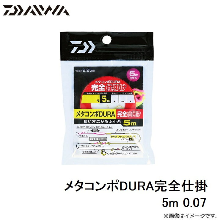 415円 最大64%OFFクーポン ダイワ Daiwa メタコンポDURA 張替仕掛け 0.07
