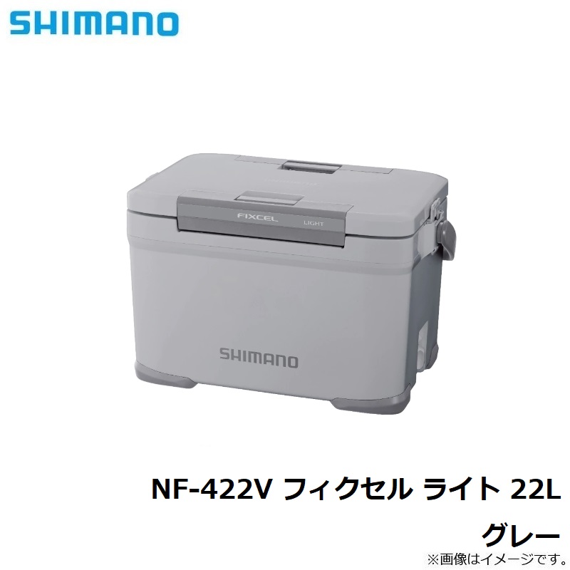 楽天市場】シマノ NF-422V フィクセル ライト 22L グレー 【釣具 釣り
