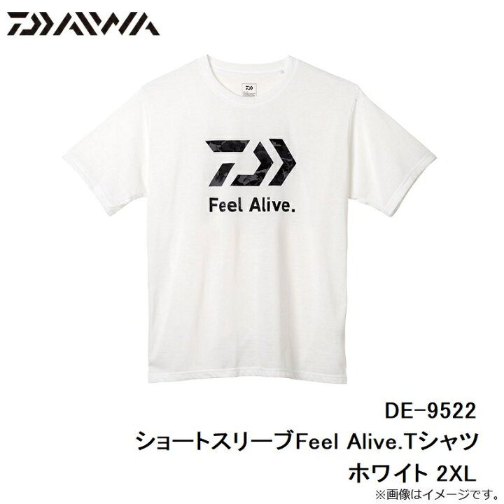 ダイワ Tシャツ DE-9522 ブラック Feel Alive 2XL