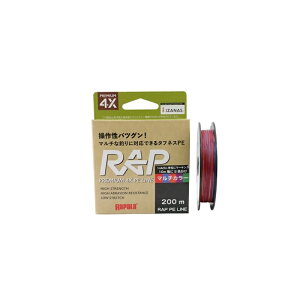 ���p���W���p���@RAP200PE30MC ���b�v���C�� PE 3.0�� 200m �}���`�J���[�@�y�ދ�@�ނ��z