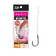 ダイワ(Daiwa)　紅牙タイテンヤ・タイカブラ替え孫針SS フロロ ノーマル　【釣具　釣り具】