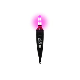ルミカ　A20940 高輝度LEDウキ 烈光 Bタイプ 3号 ピンク　【釣具　釣り具】