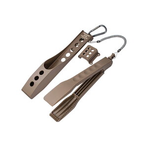 第一精工 ワニグリップミニ MC+ホルスター ダークアース 【釣具 釣り具】