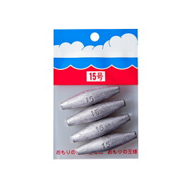 第一精工　パックオモリ (小袋入) 長型 15号　15号　【釣具　釣り具】