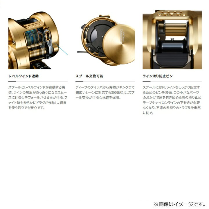 楽天市場】シマノ 22オシアコンクエスト 300HG / ベイトリール 