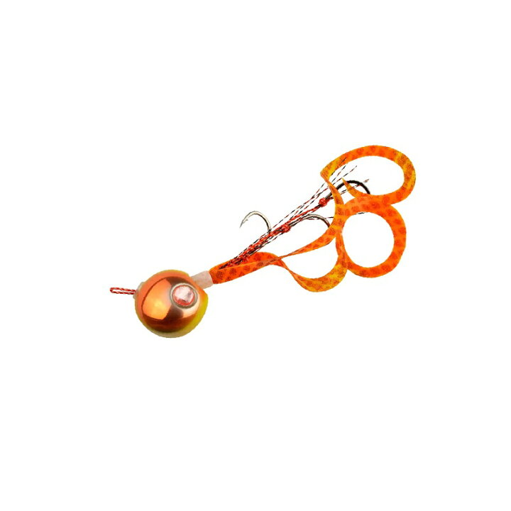 楽天市場 12 1限定クーポン P還元チャンス有 スタート Tg60ts 11 タイラバ2ステップtgトリプルフックscコンプリート 60g 11 イエローオレンジ 釣具 釣り具 釣具のfto