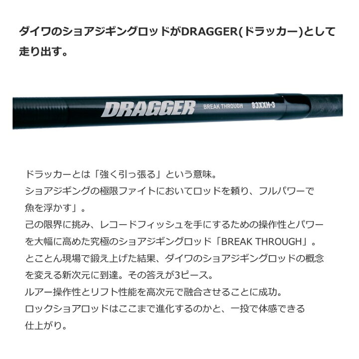 楽天市場】ダイワ ドラッガー ブレイクスルー 100H-3 / ソルト ルアー 