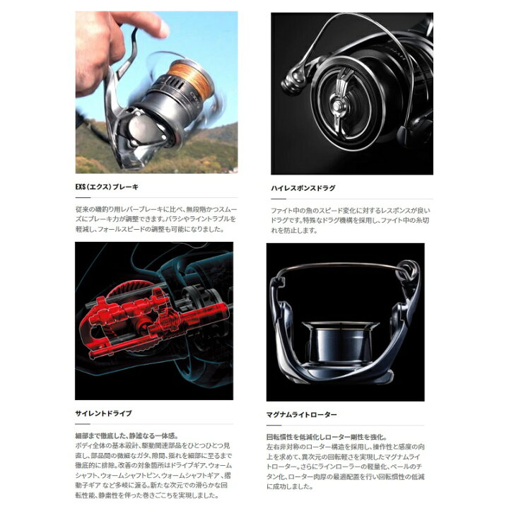 楽天市場】シマノ 23ハイパーフォースLB C3000MHG /スピニングリール 