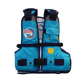 オレンジブルー　WRLV-3146 ライフベストKids50kg ブルー　【釣具　釣り具】