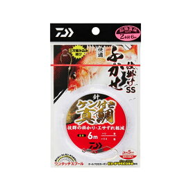 ダイワ　快適フカセ仕掛けSS 真鯛・青物 2本針1セット 11-7 6m　【釣具　釣り具】