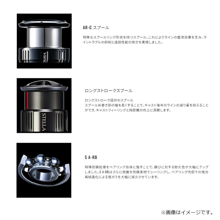 楽天市場】シマノ 23 ストラディック C2500SXG / スピニングリール 
