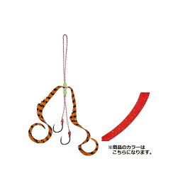 メジャークラフト　TMRBSET-PWCUL 鯛乃実RED BACK カスタムセット 強波動カーリー #002 レッド(ゴールドラメ)