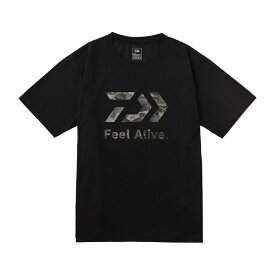 ダイワ　DE-9524 Feel Alive.サンブロックシャツ ブラック M