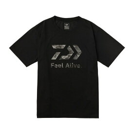 ダイワ　DE-9524 Feel Alive.サンブロックシャツ ブラック 3XL