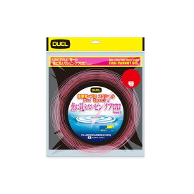 デュエル　H4515-SP 魚に見えないピンクフロロ 漁業者・プロスペシャル 100m 30号 SP ステルスピンク