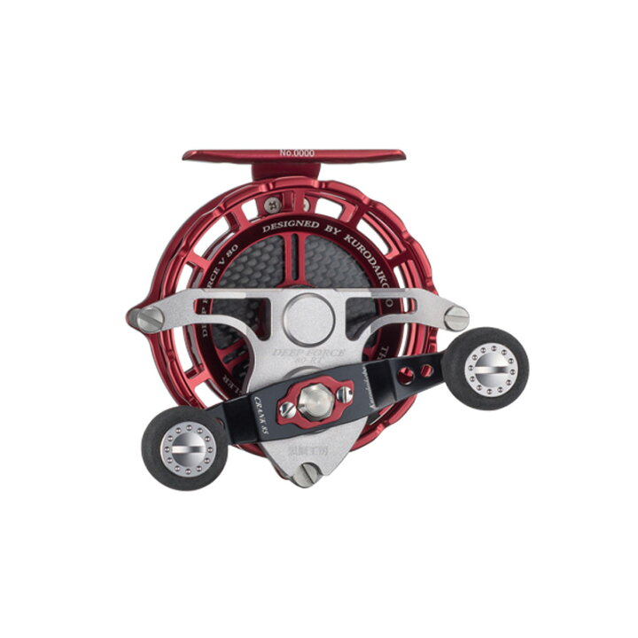 楽天市場】黒鯛工房 カセ筏師 DEEP FORCE V80-RT (右) レッド/チタン 