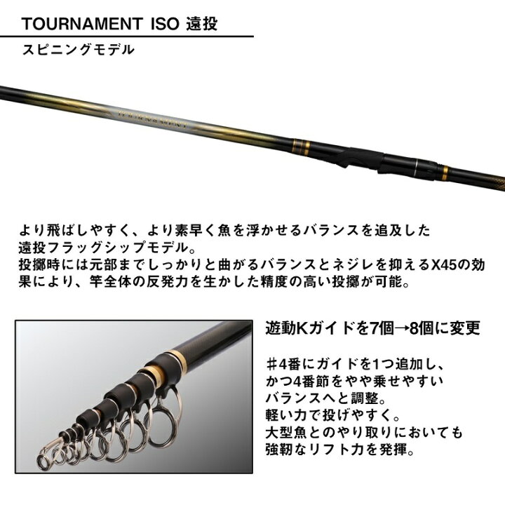 楽天市場】ダイワ トーナメント磯 5-53遠投・K / 磯竿【大型1】 : 釣具 