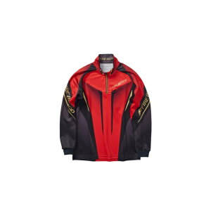 シマノ SH-110X リミテッドプロ ハーフジップ ウォームシャツ M ブラッドレッド