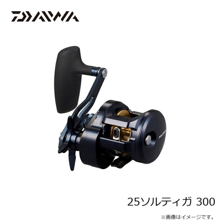 楽天市場】ダイワ 25ソルティガ 300 / ジギング リール 右巻 : 釣具のFTO