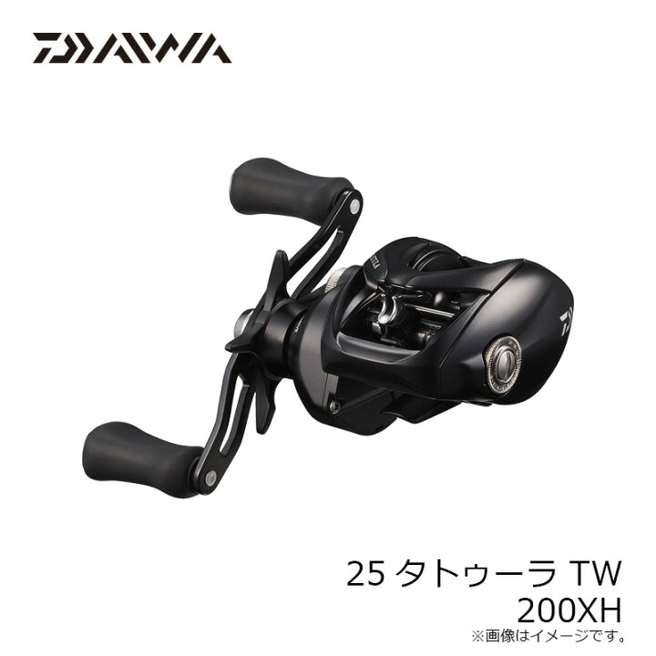 楽天市場】ダイワ 25タトゥーラ TW 200XH / ベイト リール 右巻 : 釣具 