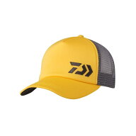 ダイワ　DC-6424 クッションハーフメッシュキャップ ヨークイエロー フリー