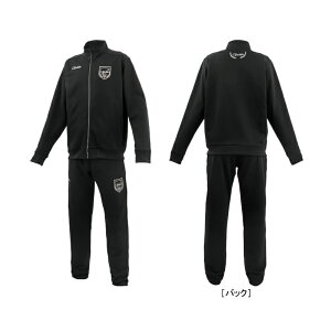 がまかつ GM3781 ジャージスーツ (ワッペン) ブラック/ブラック M