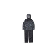 シマノ　RA-047X 3レイヤー レインスーツ 2XL ブラックマルチカモ