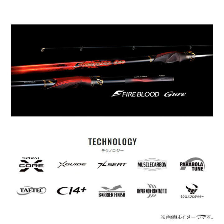 楽天市場】シマノ 24 ファイアブラッド グレ サーベイヤー 1.7-530 