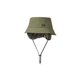 ダイワ　DC-9025W STORMFLEECE バケットハット オリーブグリーン フリー【釣り　防寒キャップ　防寒帽子】