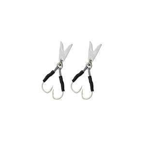 ���g���W���b�N�@JS FLAT BLADE + W ASSIT HOOK 2pcs SS �V���o�[