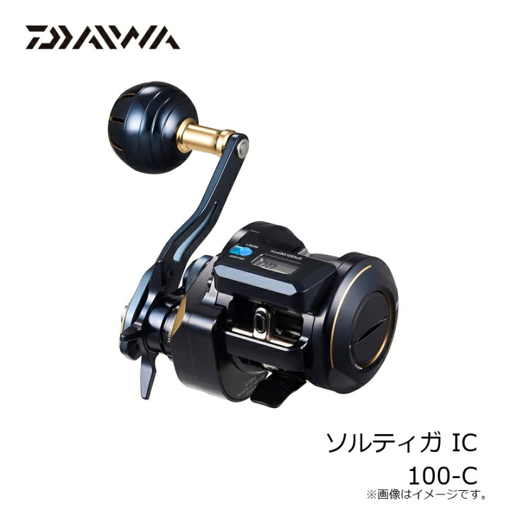 楽天市場】ダイワ 25ソルティガ IC 100-C / ベイトオフショア リール 