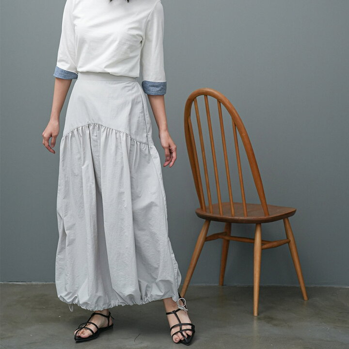 楽天市場】【20%OFFクーポン☆】アレンジヘムスカート バルーン 