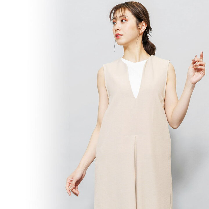 楽天市場】【20%OFFクーポン☆】ヴィンテージ風Vネックサロペット 