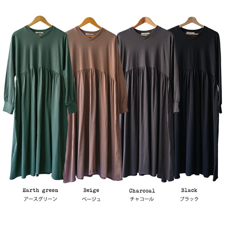 楽天市場】【17%OFFクーポン☆】レディース 綿100% Vネックギャザー 