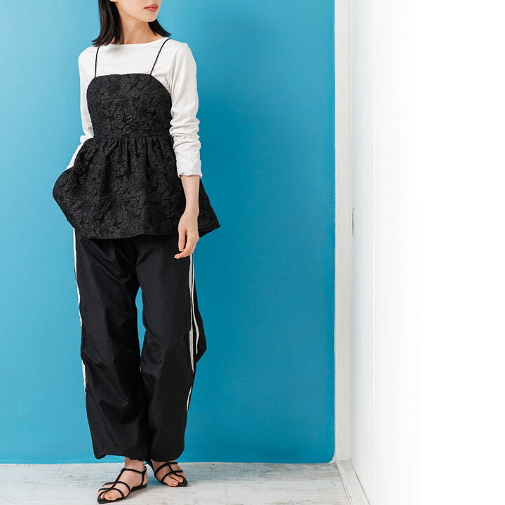 楽天市場】【17%OFFクーポン☆】フラワージャガードビスチェ  