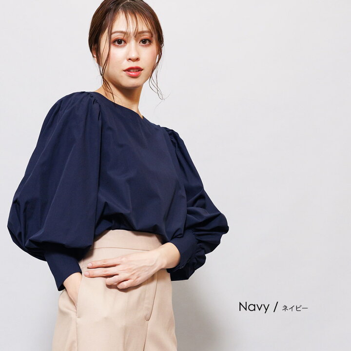 楽天市場】【30%OFFクーポン☆】ボリューム袖ブラウス バルーン 