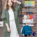 【15%OFFクーポン☆】UVバックスリットカーディガン シアーサマーカーディガン M L レディース UV 薄手 UVカット UVケア 紫外線対策 UV対策 日焼け防止 冷房対策 長袖 トップス ガウン ロングカーディガン カットソー 無地 薄手 春 夏 ミリアンデニ