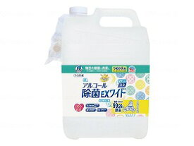 ヘルパータスケ らくハピアルコール除菌EXワイド つめかえ　5L