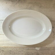 在庫セール商品　大きな白い楕円皿　大皿　丸皿　31.5cm　美濃焼　日本製　人気洋食器　インスタグラム　…