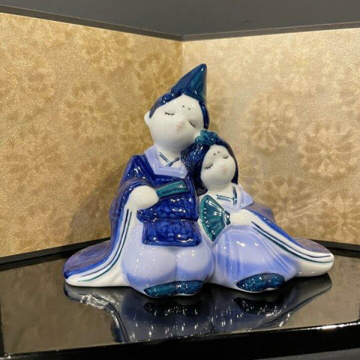 楽天市場】小さい 雛人形 玄関 置物 陶器 かわいい コンパクト 日本製 