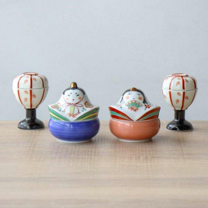 楽天市場】ひな祭り 器 有田焼 錦お雛様 ぼんぼり セット 食器 和食器 