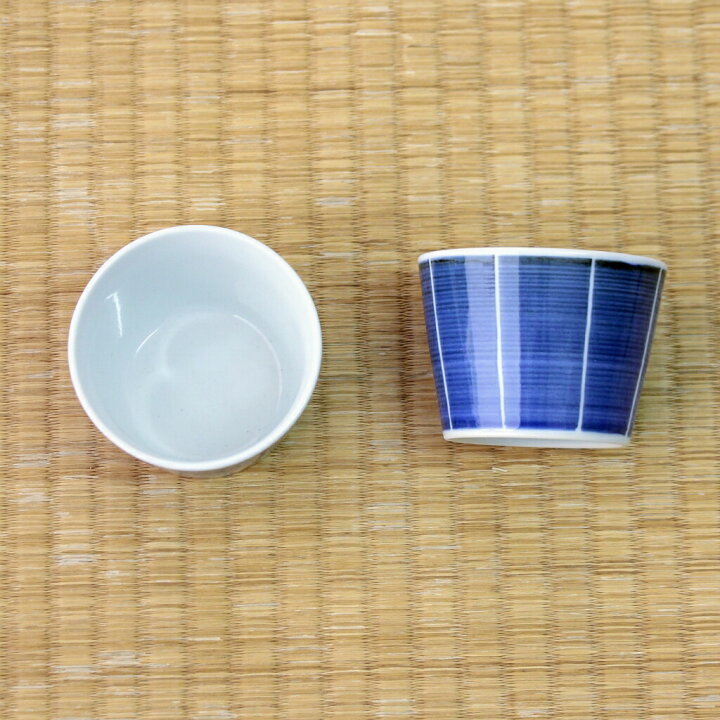 楽天市場 そばちょこ 小鉢 有田焼 送料無料 蕎麦猪口 そば猪口 蕎麦ちょこ 猪口 陶器 柄 無地 かわいい おしゃれ オシャレ モダン 青 白 ブルー 花 シンプル 酒 日本酒 有田焼 山忠