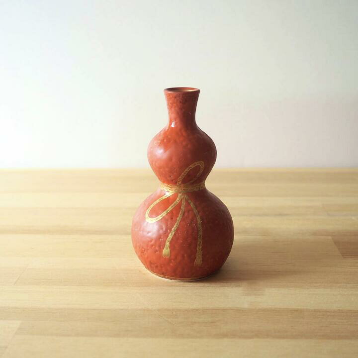 楽天市場】ひょうたん 酒器 有田焼 アウトレット 徳利 1合 180ml 赤 金 