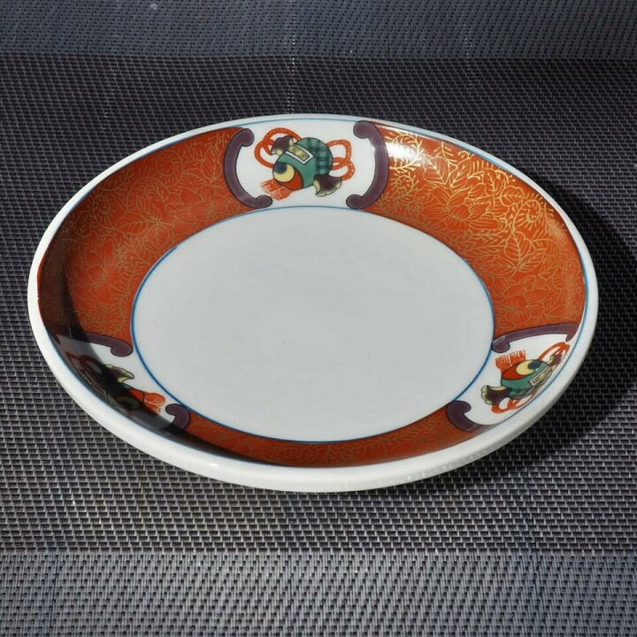 楽天市場 特価品 送料無料 中華 食器 業務用 5寸 15cm 小皿 小鉢 有田焼 点心 春巻き 業務用食器 柄 模様 赤 金 ゴールド おしゃれ オシャレ 陶器 安い アウトレット 有田焼 山忠