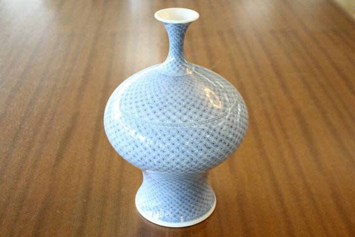 楽天市場】壷 花瓶 有田焼 陶器 陶器置物 飾り壺 染付 セラミック 